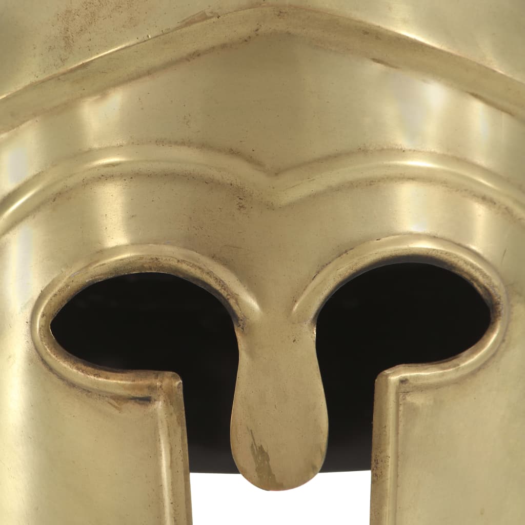 Greek helmet replica LARP, brass, steel