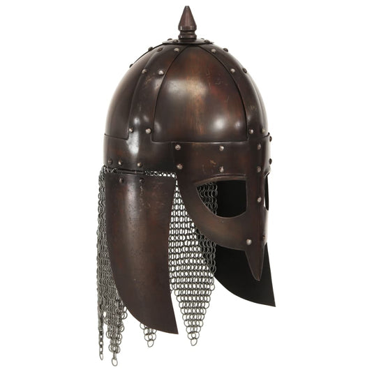 Viking helmet replica LARP, copper, steel