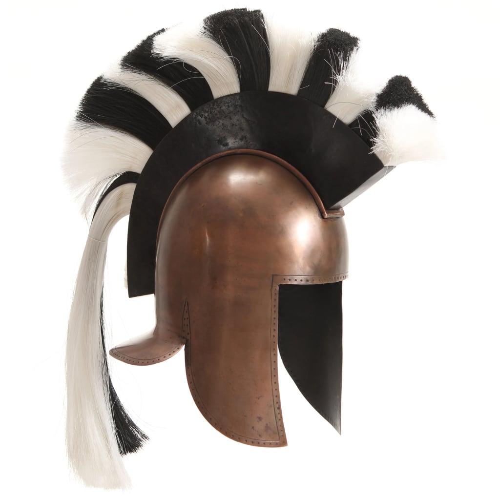 Greek helmet replica LARP, copper, steel