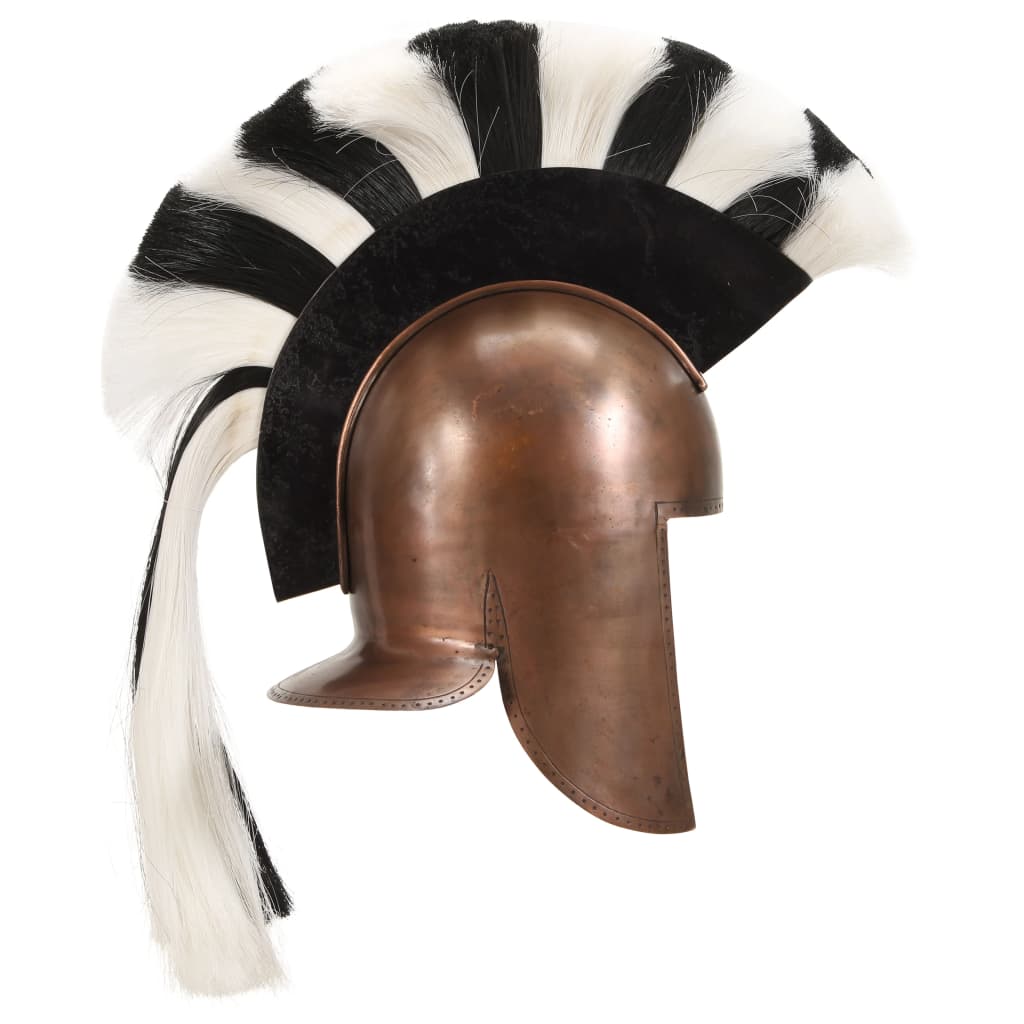 Greek helmet replica LARP, copper, steel