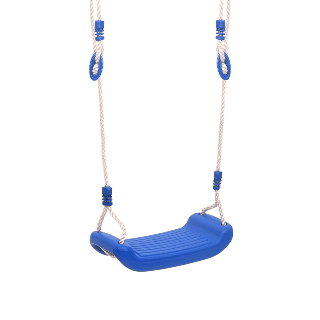 rope swing seats 2 pcs, blue, 38 x 16 cm, polyethylene