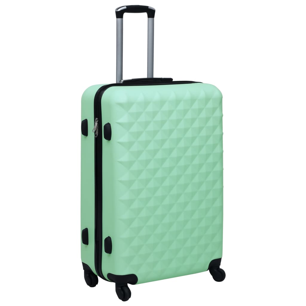 hard case 3 pcs mint green ABS