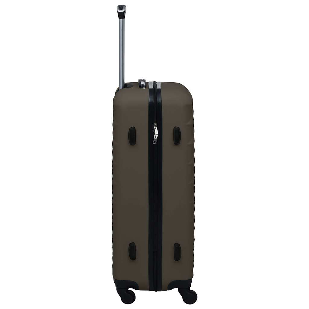 Hard case 3 pcs brown ABS