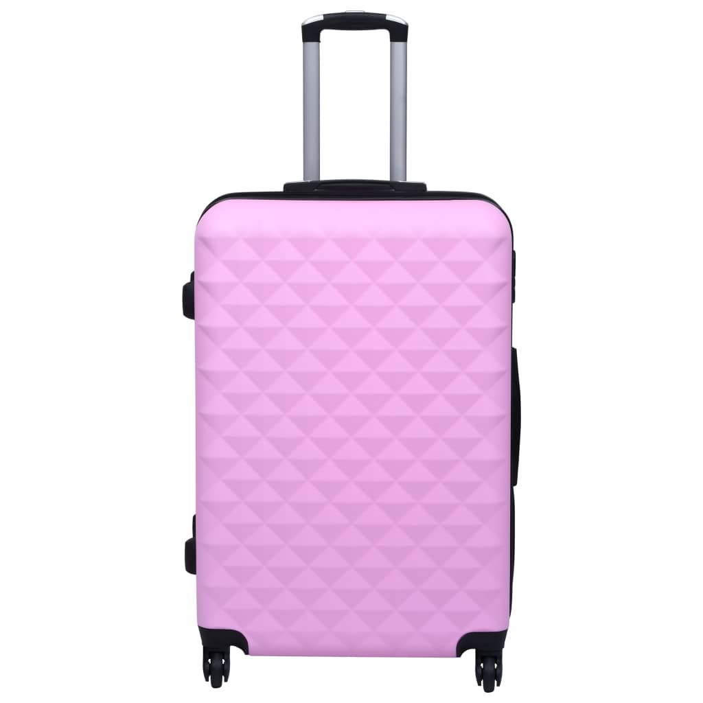 hard case 2 pcs pink ABS