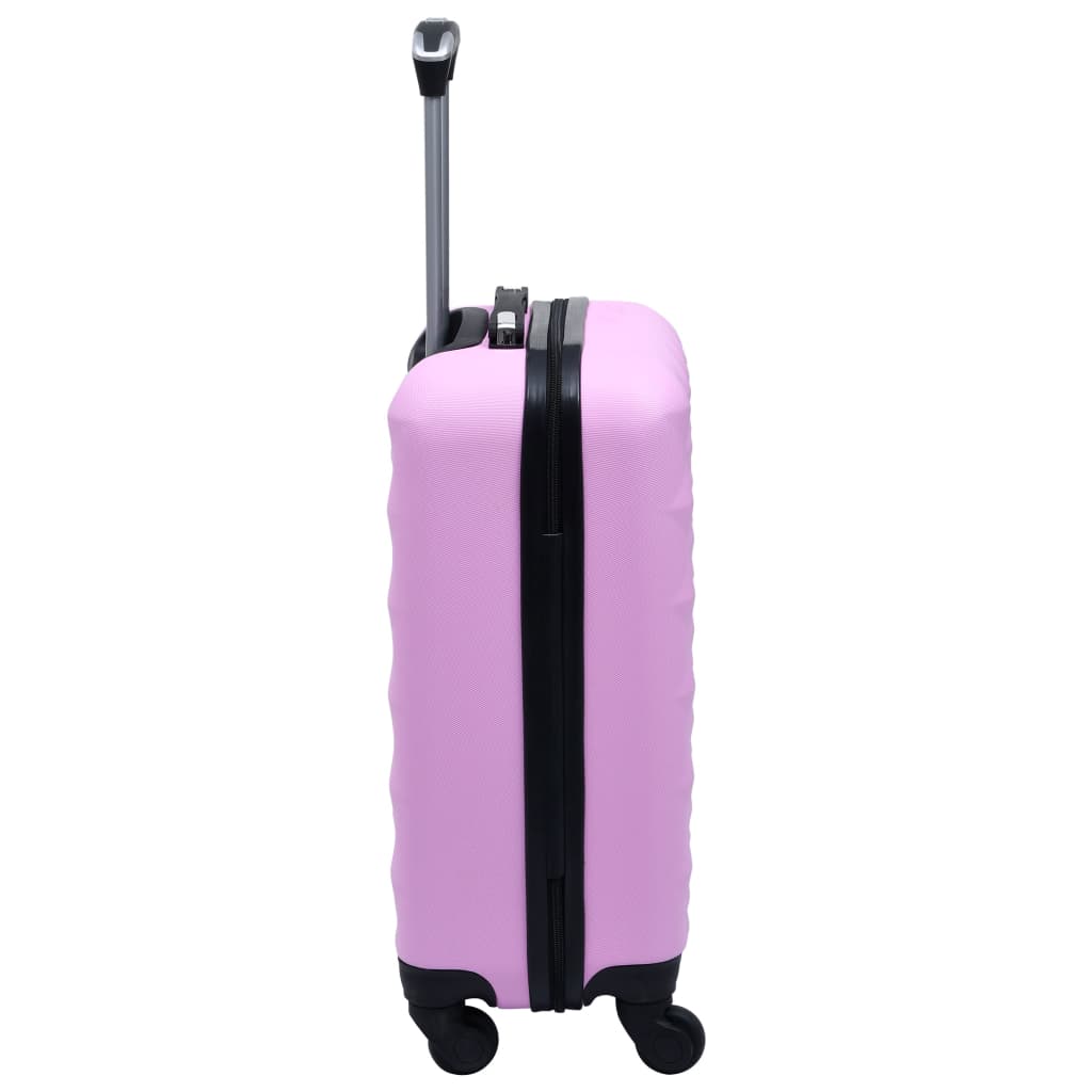 hard case 2 pcs pink ABS