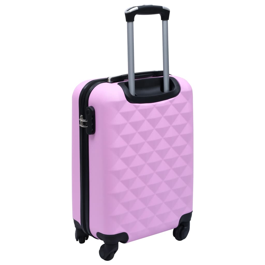 hard case 2 pcs pink ABS