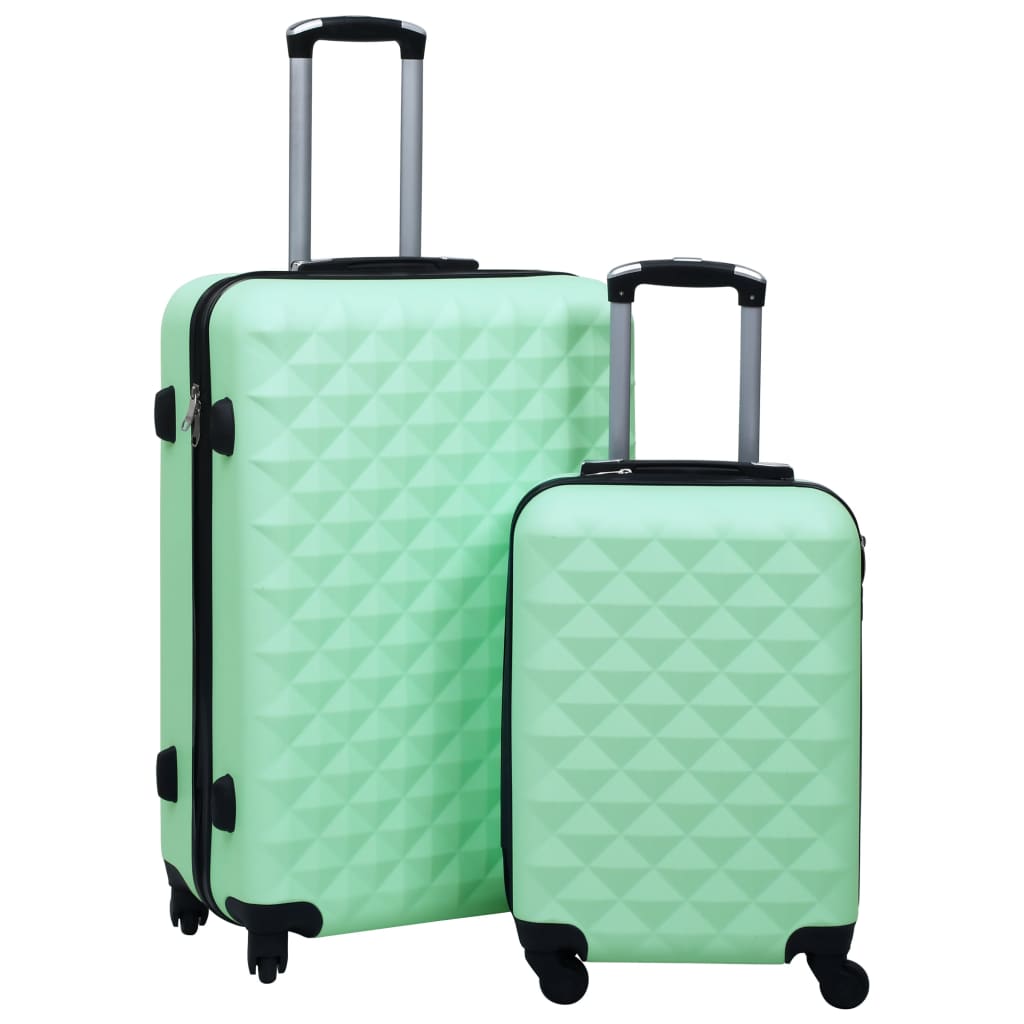 hard case 2 pcs mint green ABS