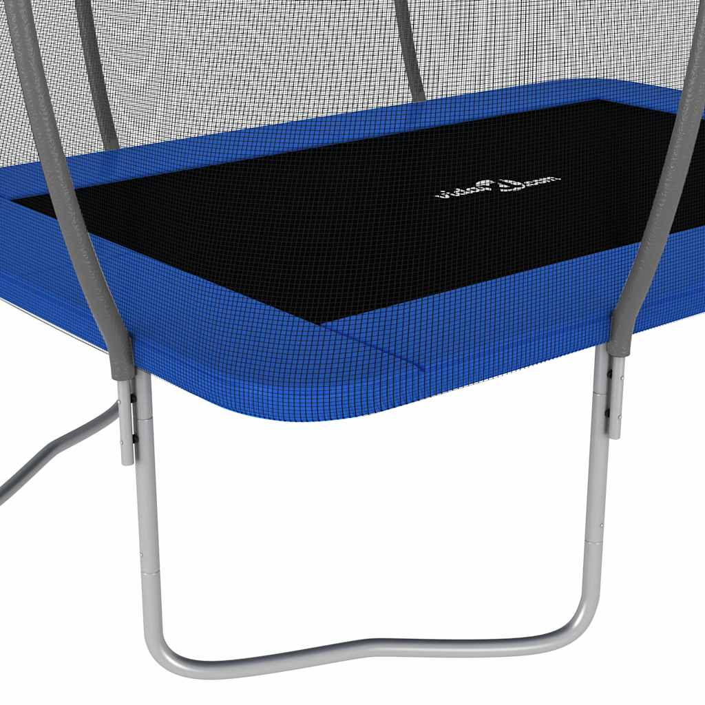 trampoline set, square, 274 x 183 x 76 cm, 150 kg