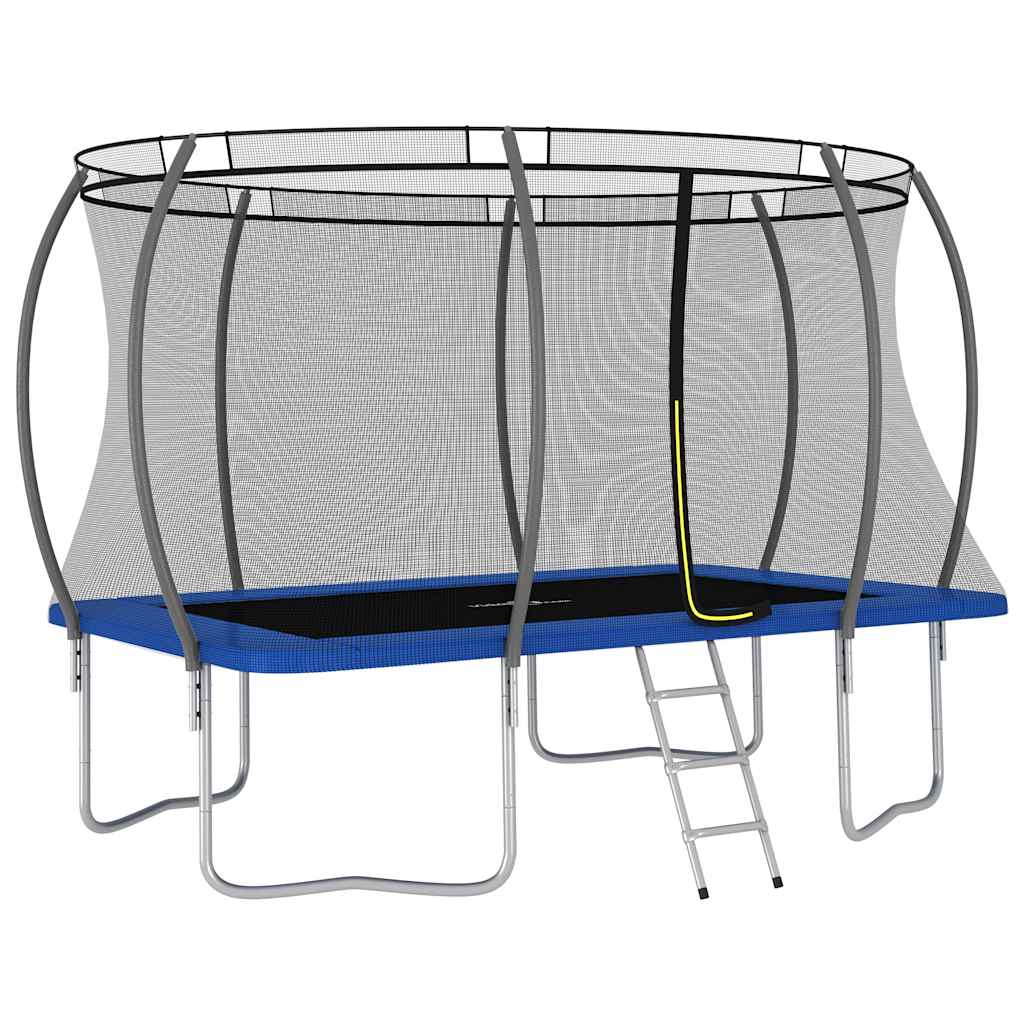 trampoline set, square, 335 x 244 x 90 cm, 150 kg