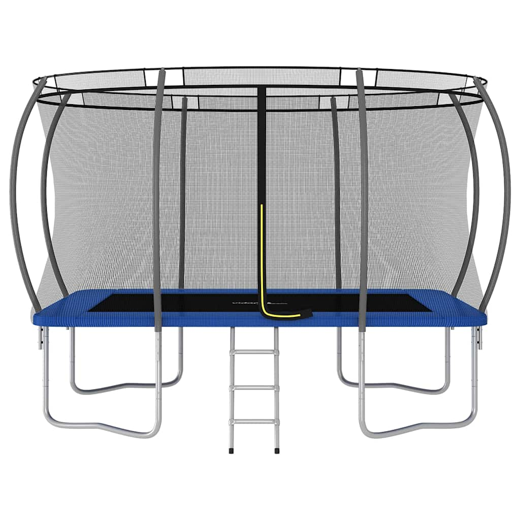 trampoline set, square, 335 x 244 x 90 cm, 150 kg