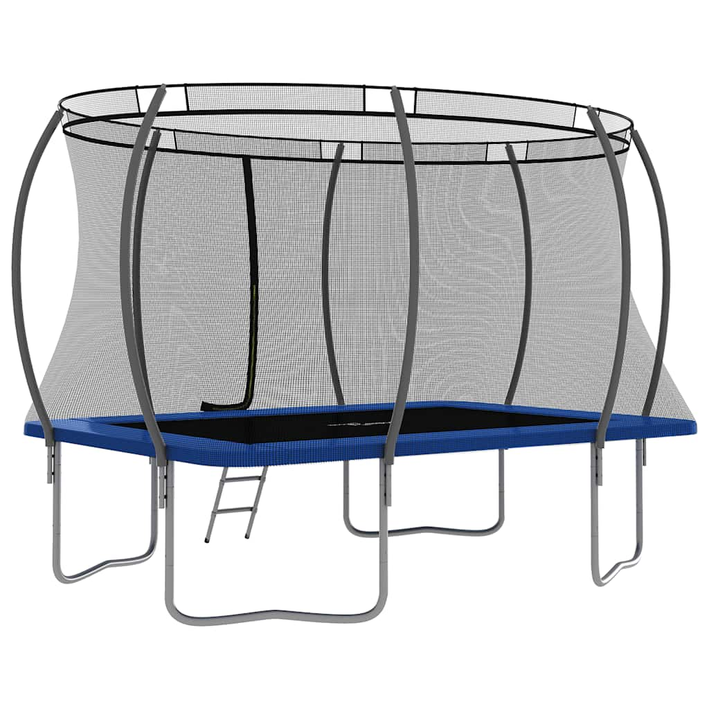 trampoline set, square, 335 x 244 x 90 cm, 150 kg