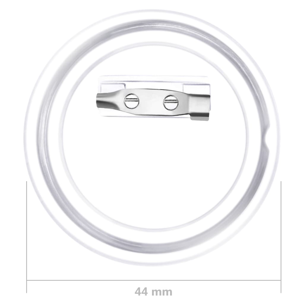 märkide komplekt, 100 tk, akrüül, 44 mm