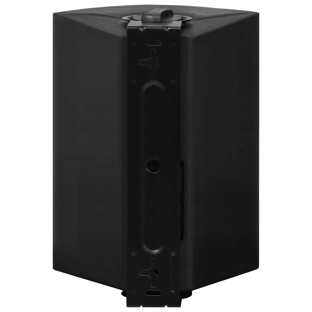 Wall-mounted stereo speakers 2 pcs, black, indoor/outdoor 120 w