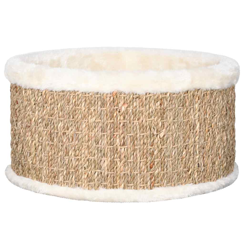 round cat basket, 35 cm, seagrass