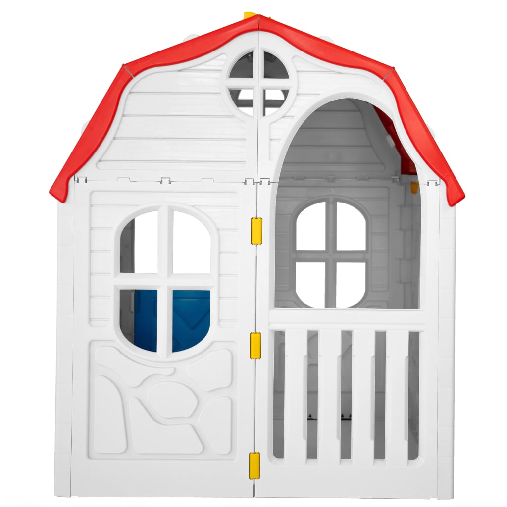 children's foldable playhouse with working door and windows