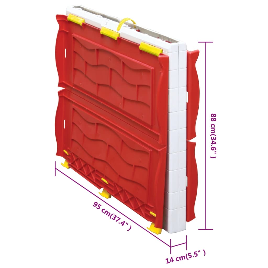 children's foldable playhouse with working door and windows