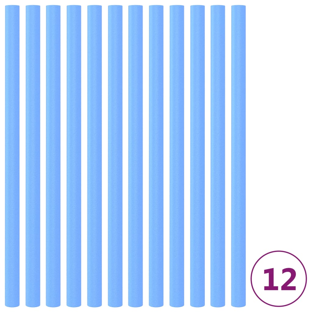 Чехлы из пеноматериала для батутных труб 12 шт., 92,5 см, синие