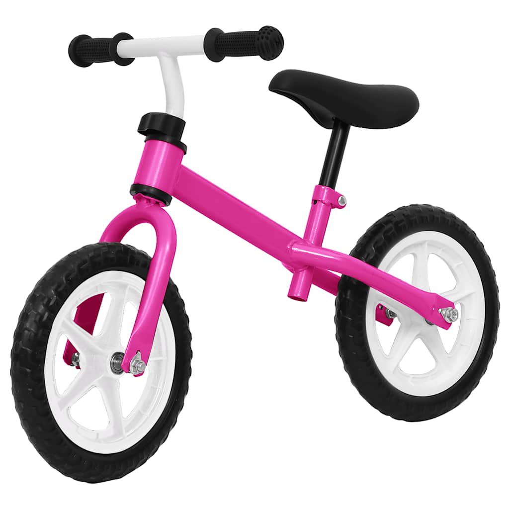 balance bike, 11" wheels, pink