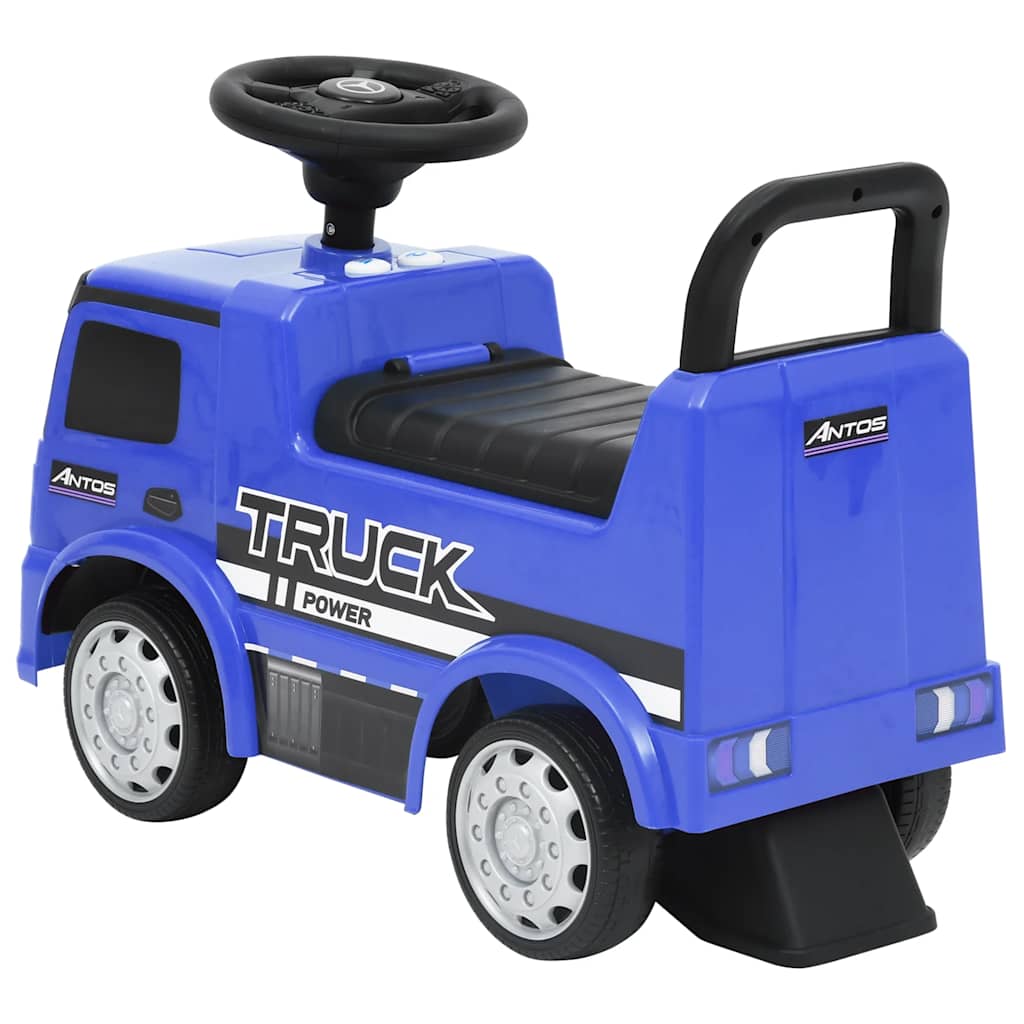 Children's toy truck Mercedes Benz, blue