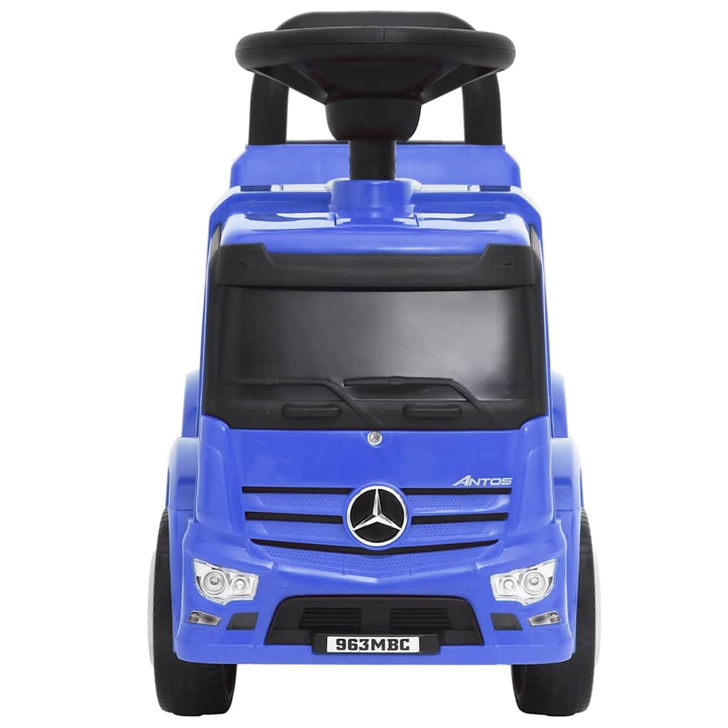 Children's toy truck Mercedes Benz, blue