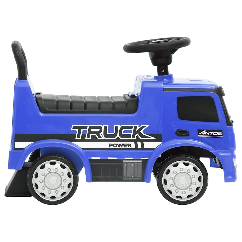 Children's toy truck Mercedes Benz, blue