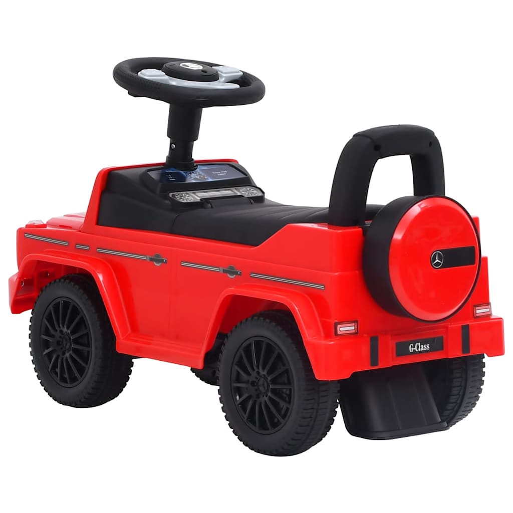 Children's toy car Mercedes Benz G63, red