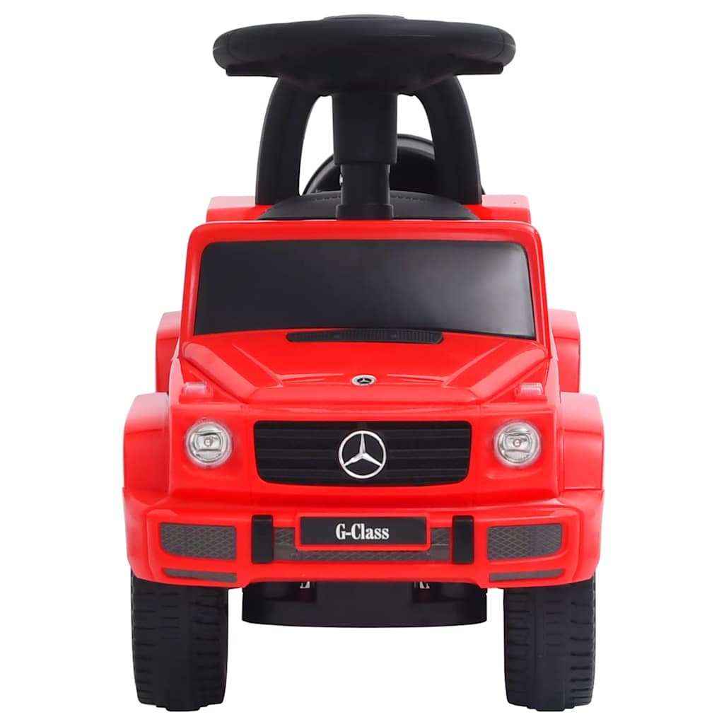 Children's toy car Mercedes Benz G63, red