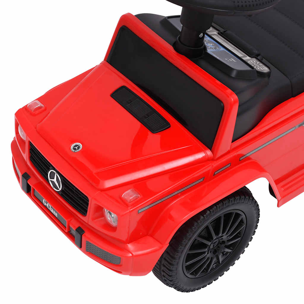 Children's toy car Mercedes Benz G63, red