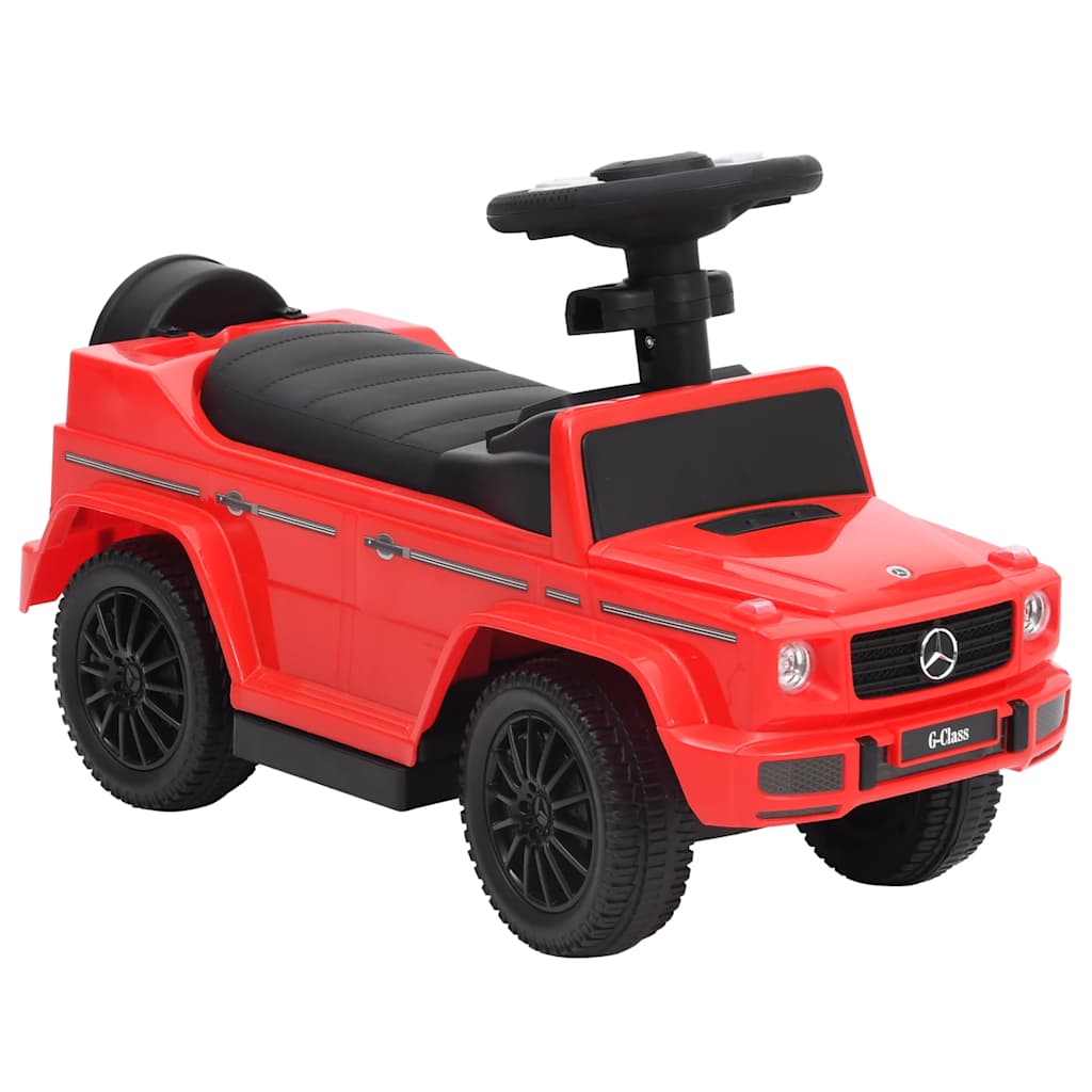 Children's toy car Mercedes Benz G63, red