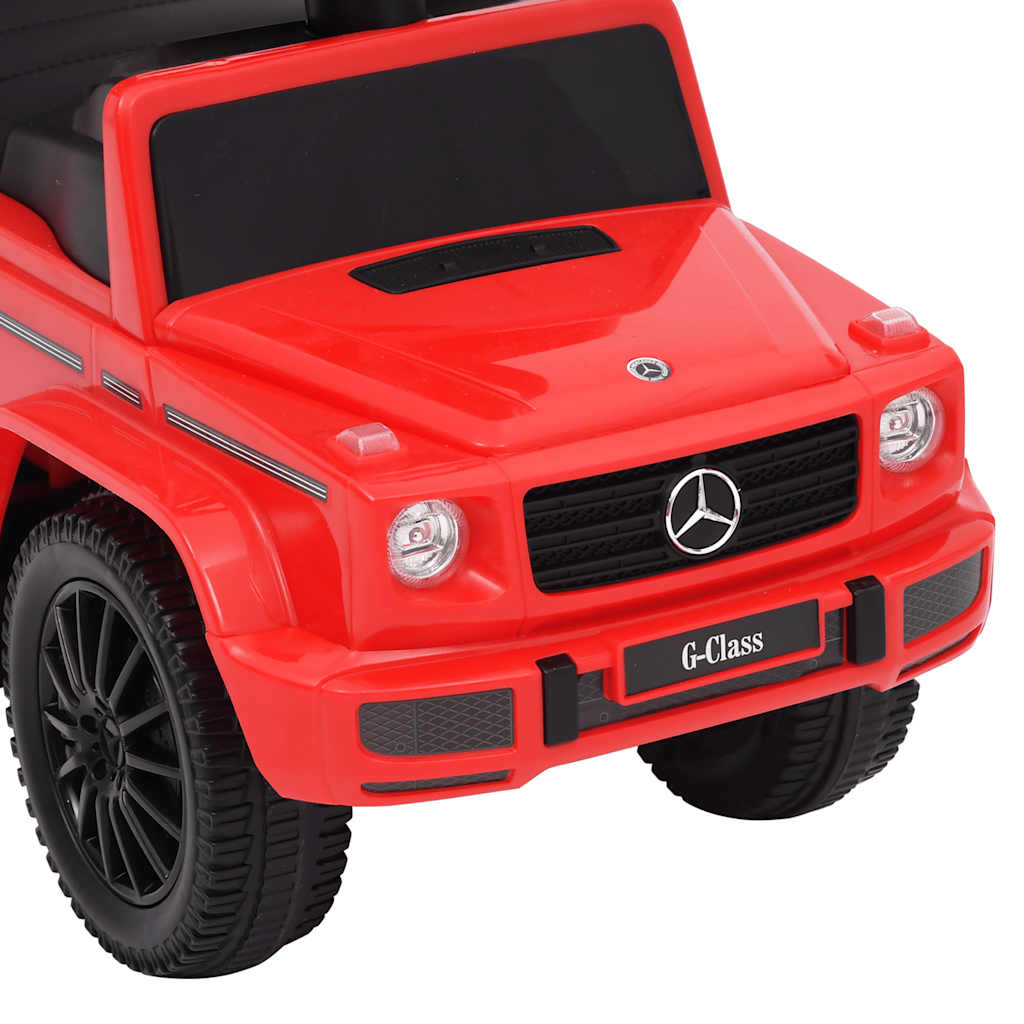 Children's toy car Mercedes Benz G63, red