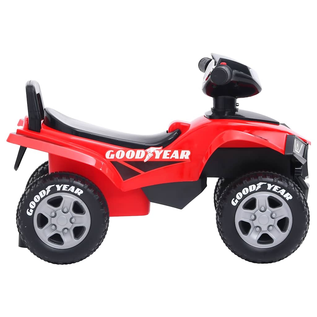 Children's ride-on ATV Good Year, red