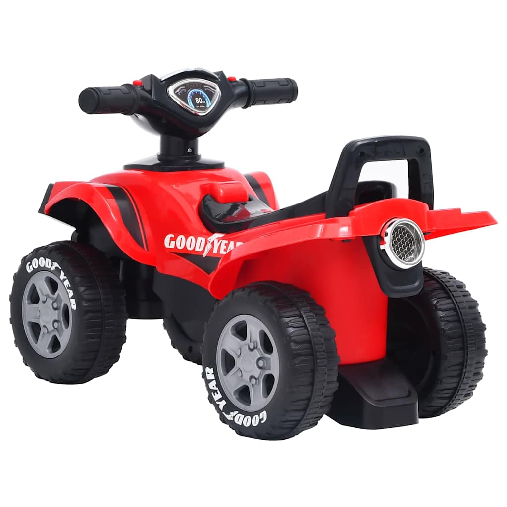 Children's ride-on ATV Good Year, red