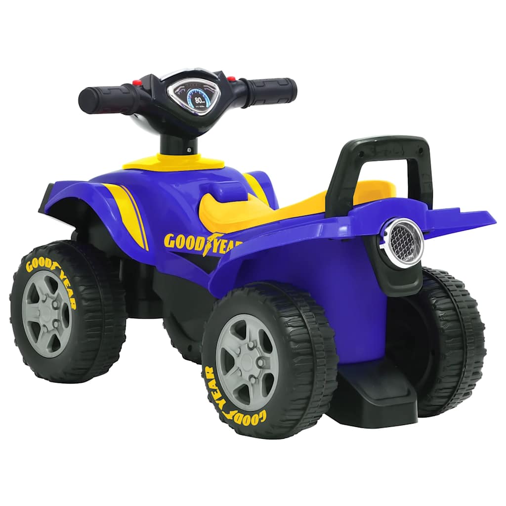 Children's ride-on ATV Good Year, blue