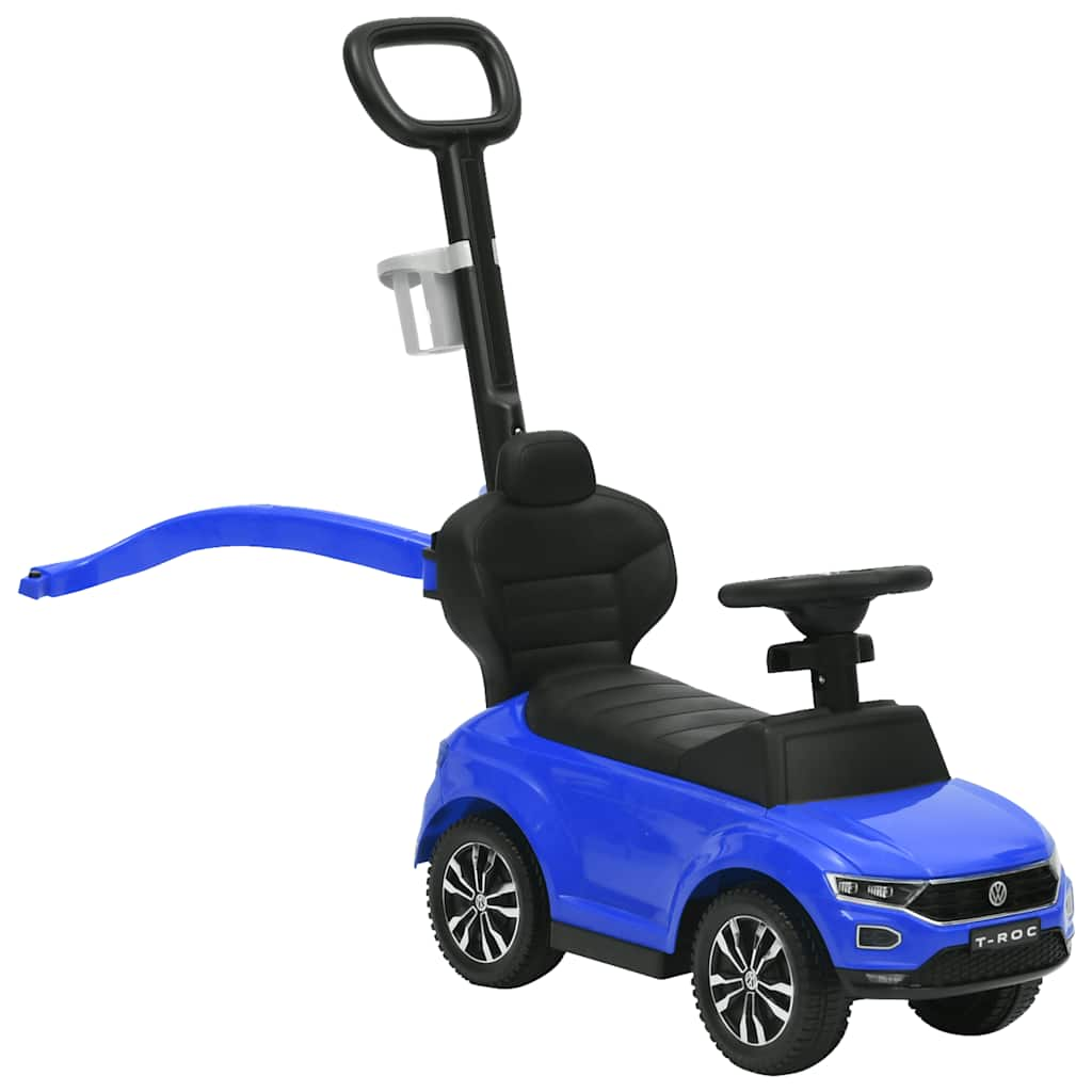 Volkswagen T-Roc ride-on toy car, blue