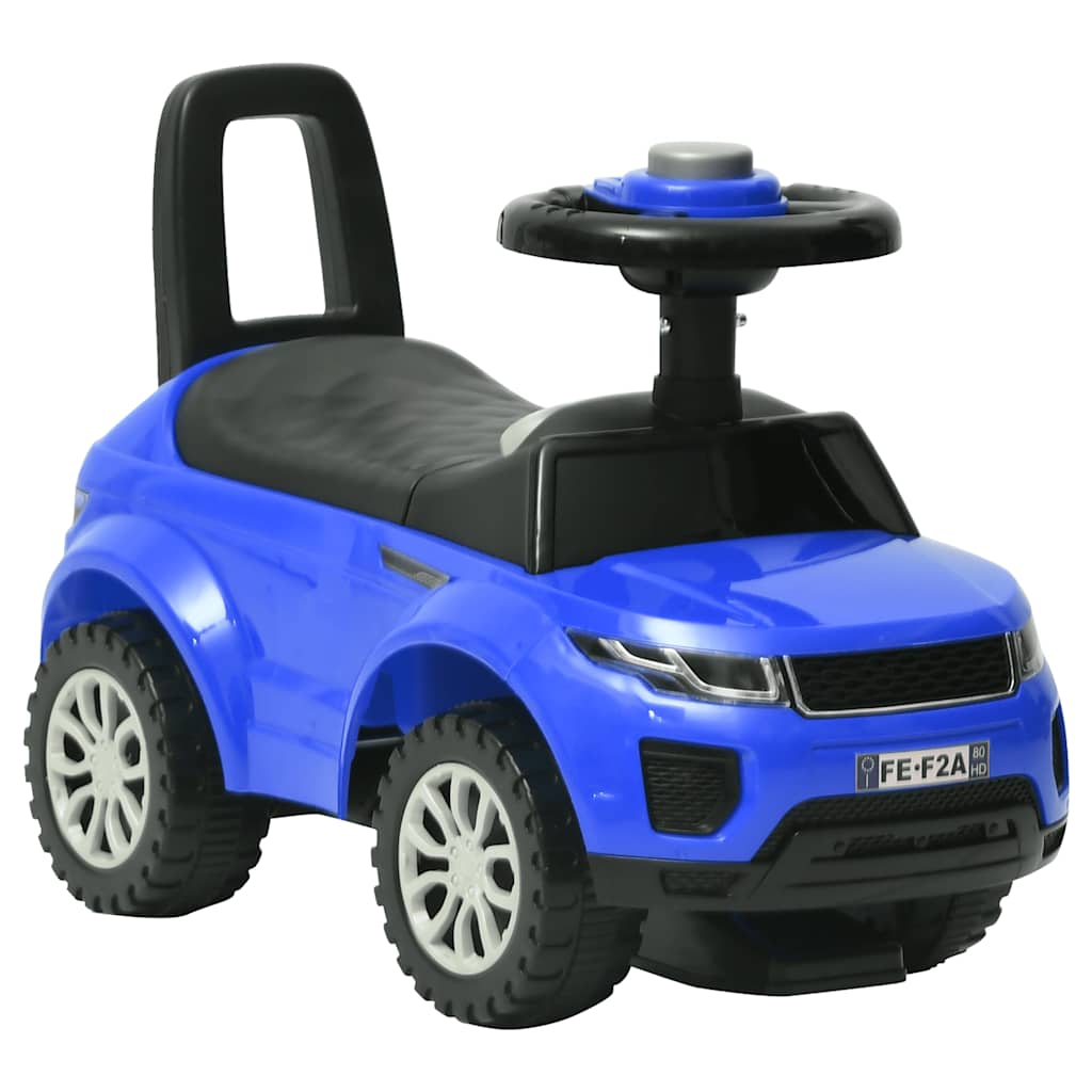 ride-on toy car, blue