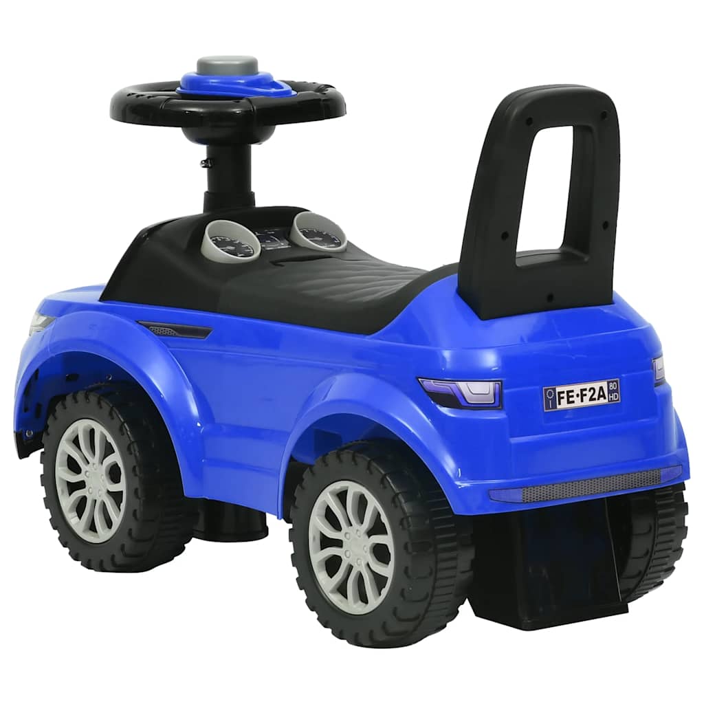 ride-on toy car, blue