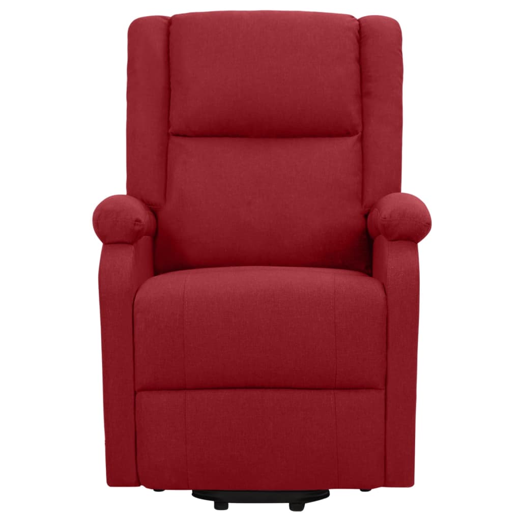 standing massage chair, burgundy