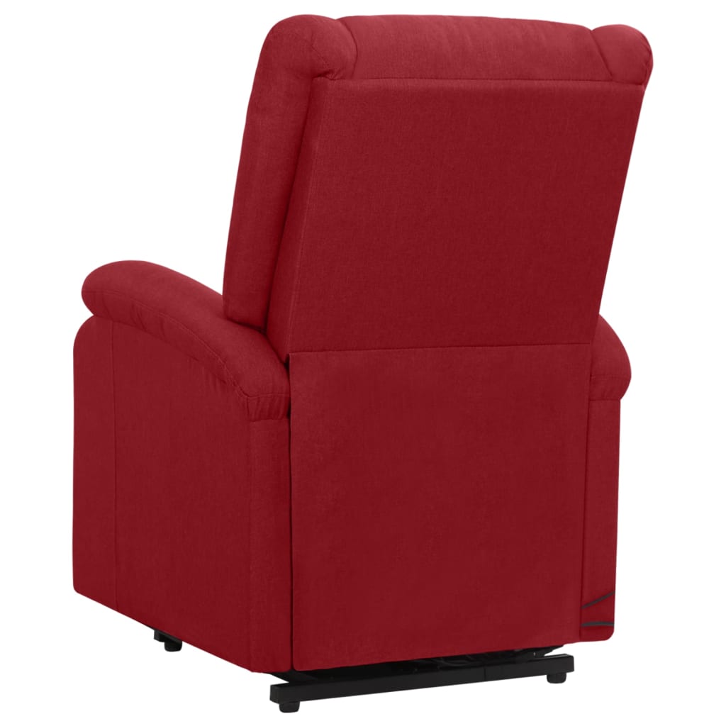 standing massage chair, burgundy