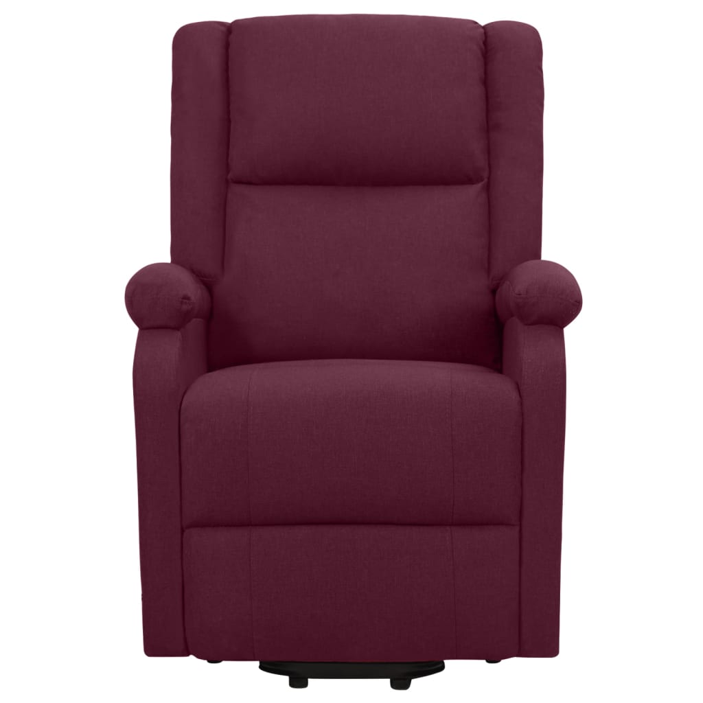 standing massage chair, purple, fabric