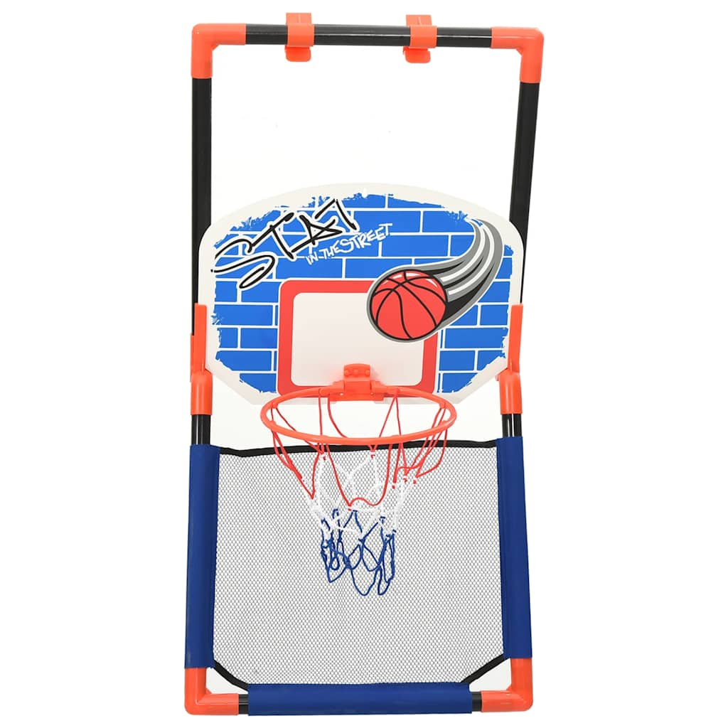 Children's basketball set, floor and wall