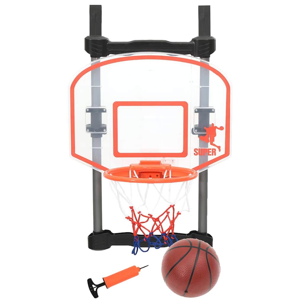 Children's basketball set for the door, adjustable