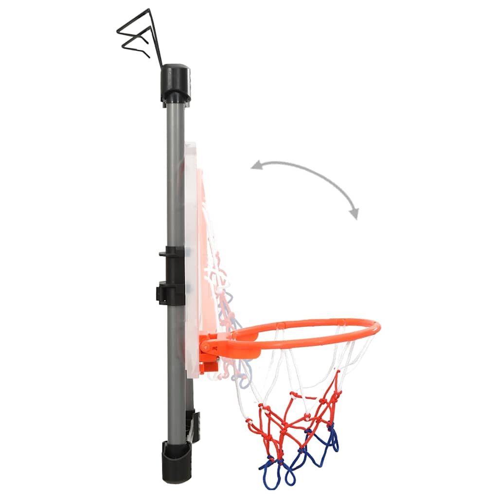 Children's basketball set for the door, adjustable