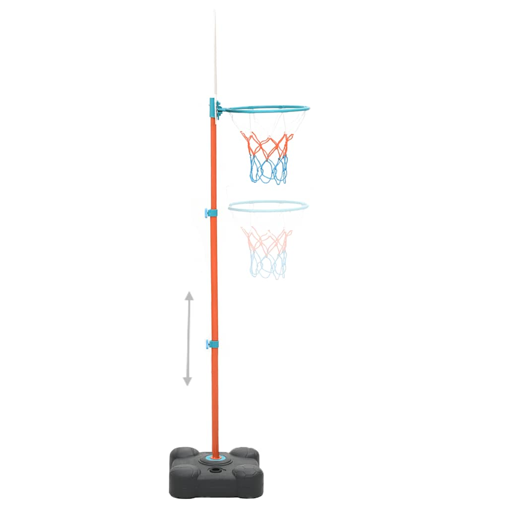 portable basketball set, adjustable, 109-141 cm