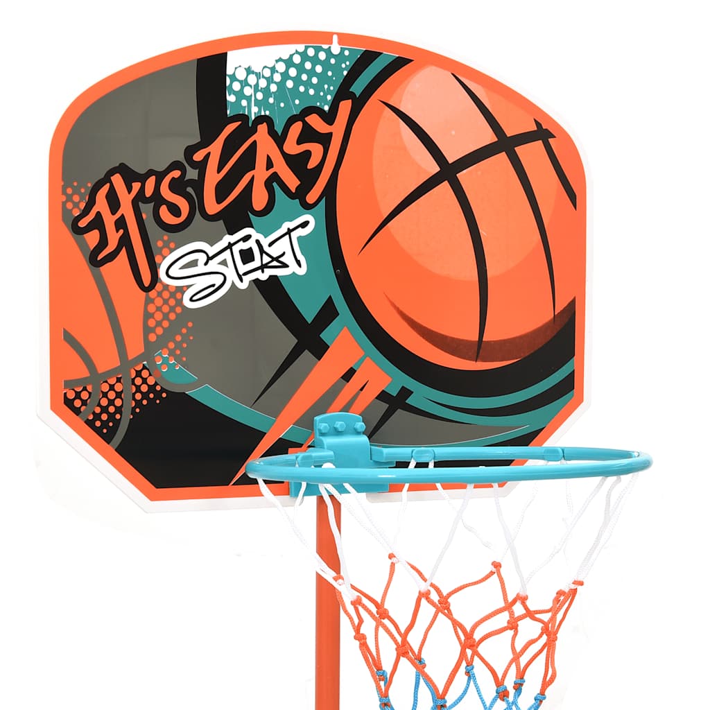 portable basketball set, adjustable, 109-141 cm