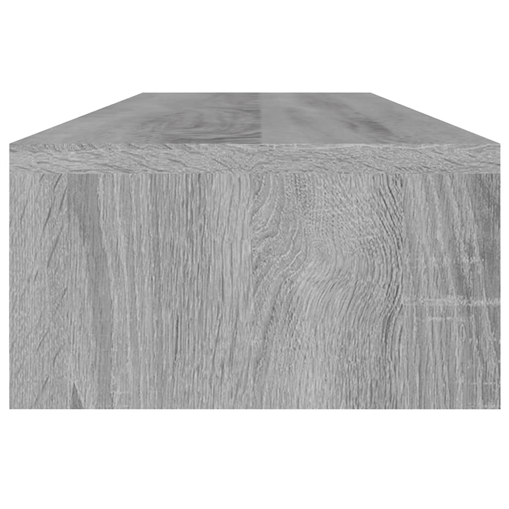 monitor stand, gray Sonoma oak, 100 x 24 x 13 cm, artificial wood