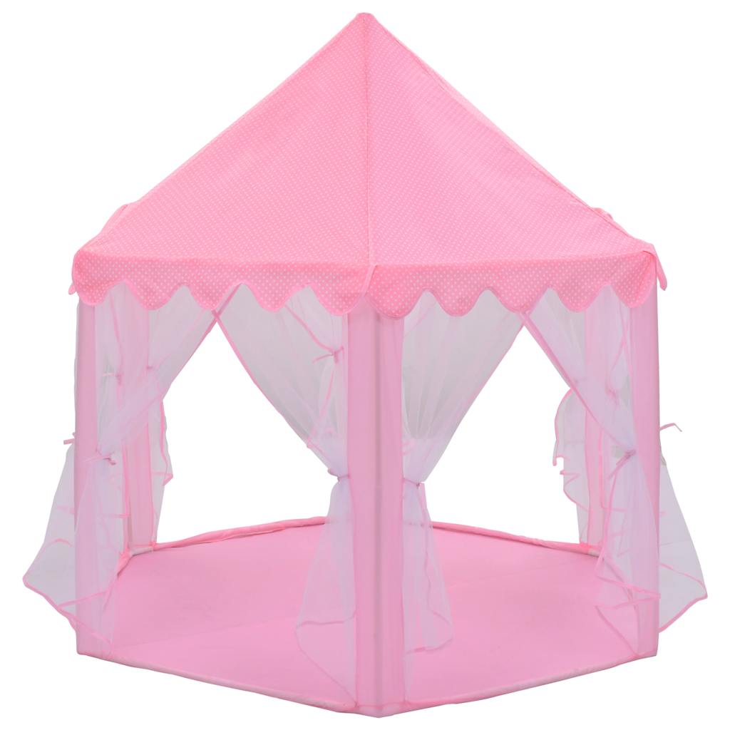 princess play tent, 250 balls, pink, 133 x 140 cm