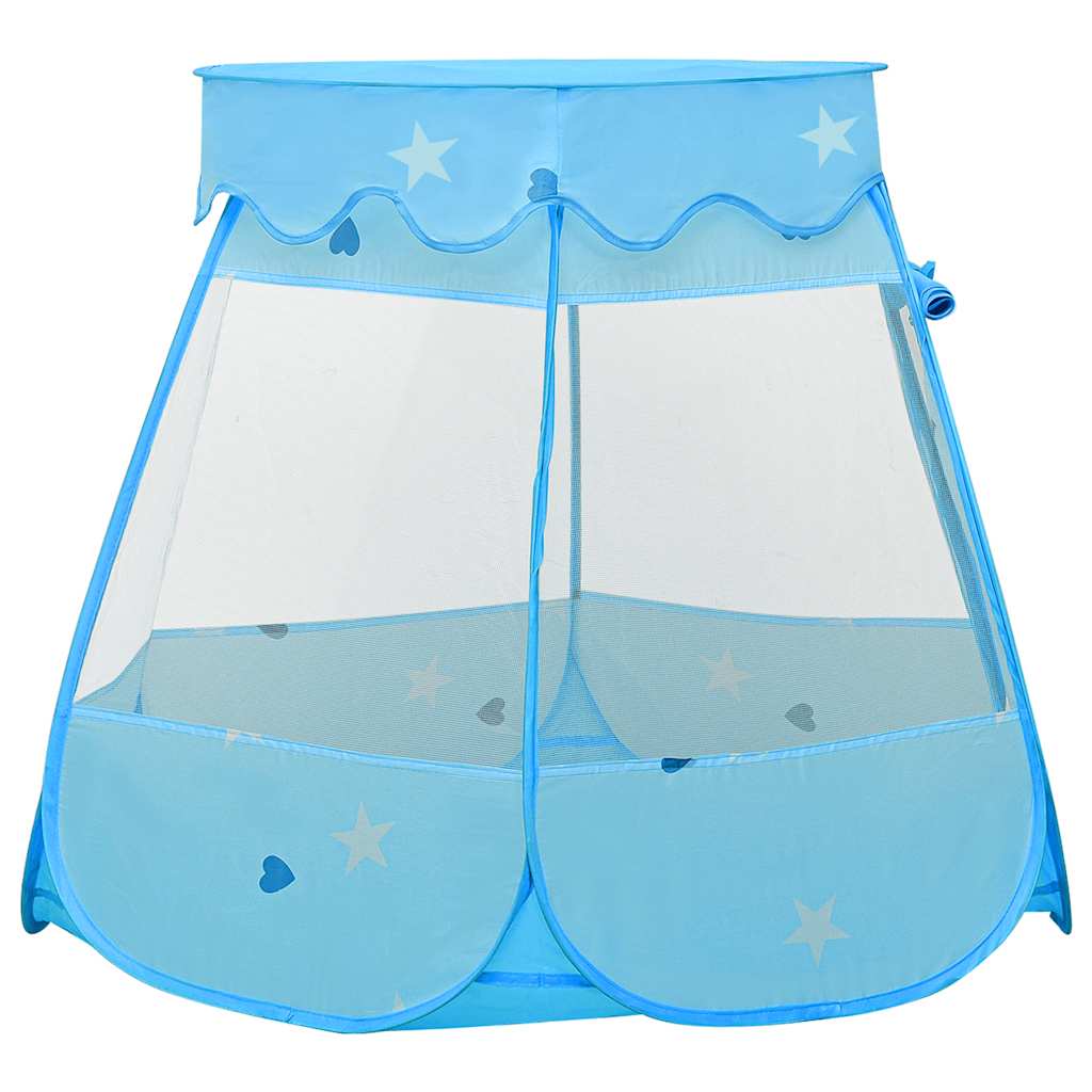 children's play tent, with 250 balls, blue, 102 x 102 x 82 cm