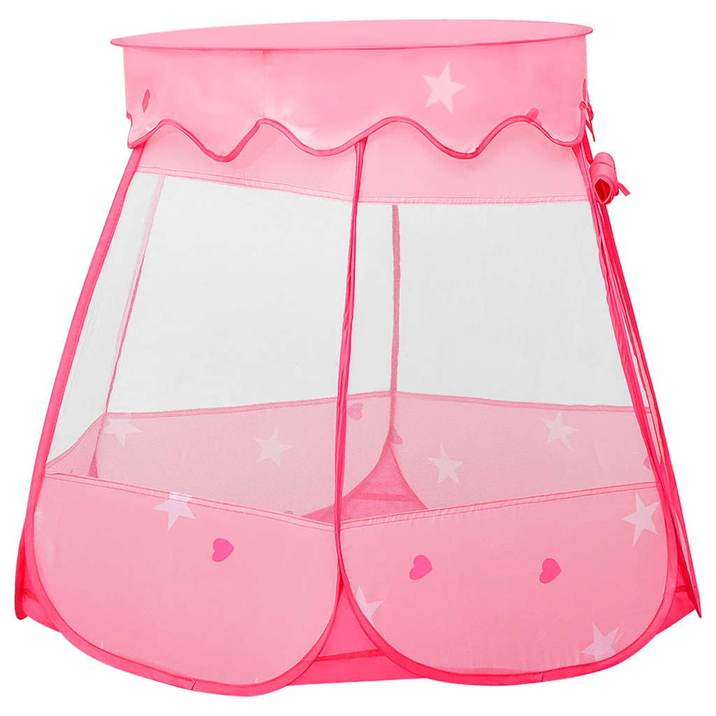 children's play tent, with 250 balls, pink, 102 x 102 x 82 cm