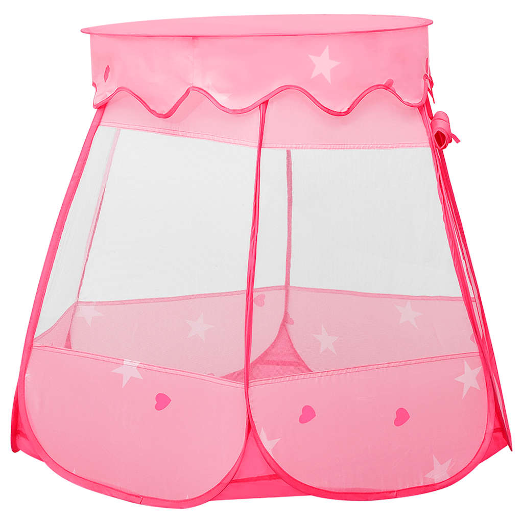 children's play tent, with 250 balls, pink, 102 x 102 x 82 cm