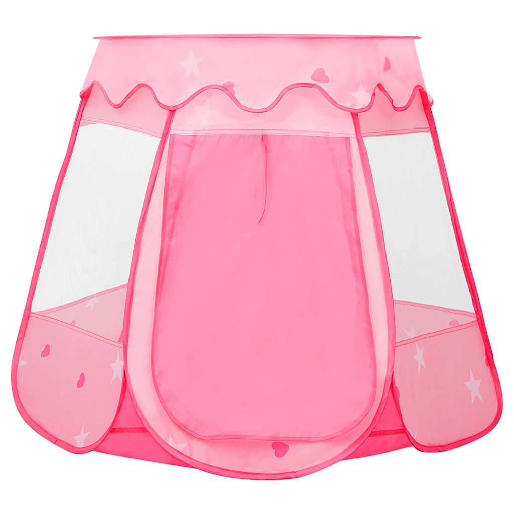 children's play tent, with 250 balls, pink, 102 x 102 x 82 cm